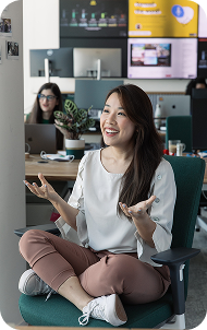 CyberCube team meeting